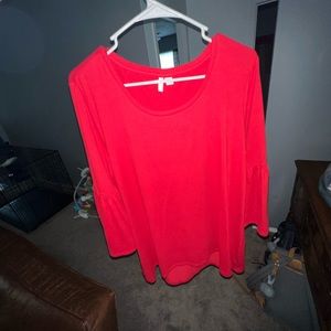 Women's Bell Sleeved Top